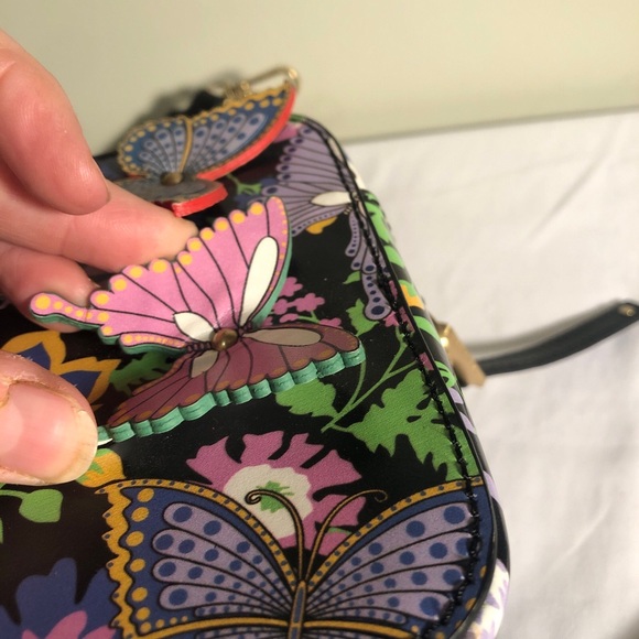 Vivienne Tam X Motorola Designer handbag Purse Bag Butterflies RUNWAY Swag - Picture 11 of 12
